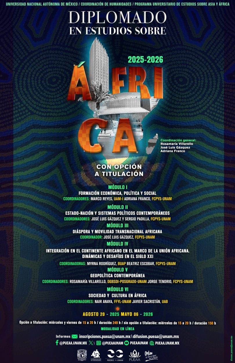 Diplomado en Estudios sobre África 2025-2026