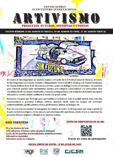 II Encuentro Internacional Artivismo Presentes-Futuros, Distopías y Utopías