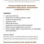 Futuros posibles desde el presente catastrófico
