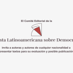 Publica en la Revista Latinoamericana sobre Democracia