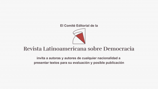 Publica en la Revista Latinoamericana sobre Democracia