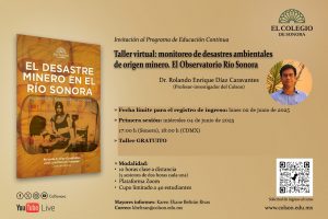 Monitoreo de desastres ambientales de origen minero