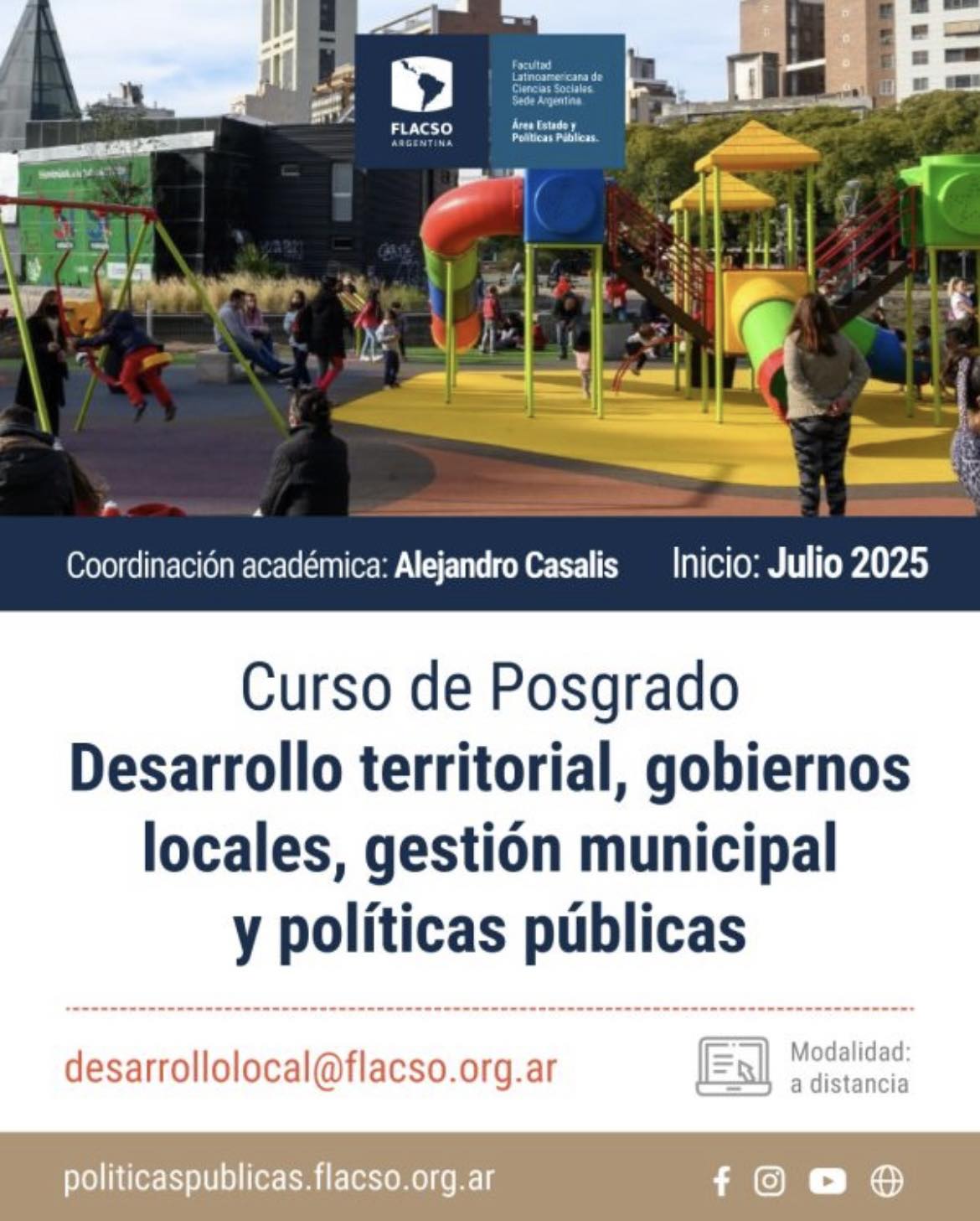 Desarrollo territorial, gobiernos locales, gestión municipal y políticas públicas