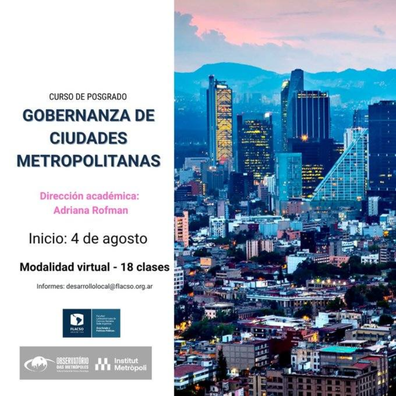 Gobernanza de ciudades metropolitanas