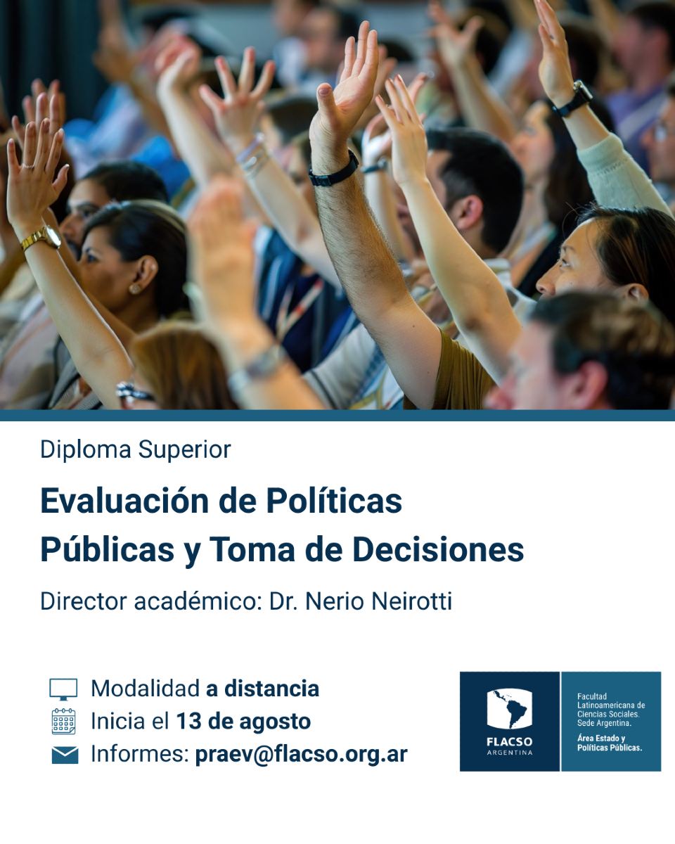 Evaluación de políticas públicas y toma de decisiones