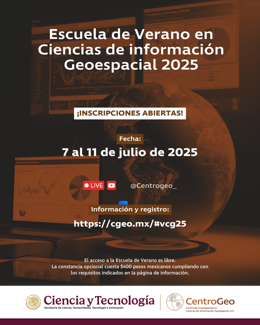 Escuela de Verano en Ciencias de Información Geoespacial