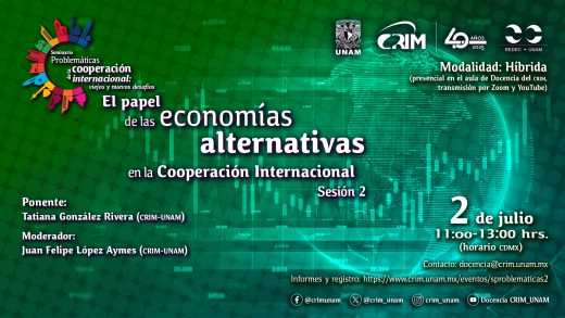 El papel de las economías alternativas en la Cooperación Internacional