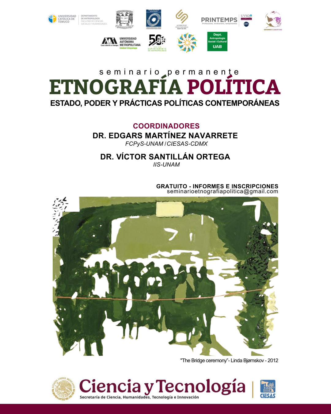Convocatoria del Seminario Permanente de Etnografía Política