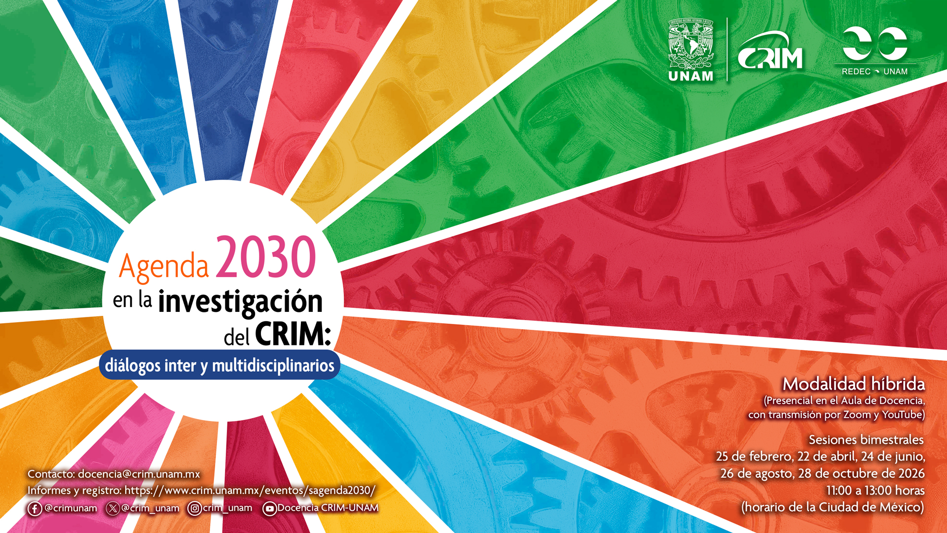 Seminario Agenda 2030 en la investigación del CRIM