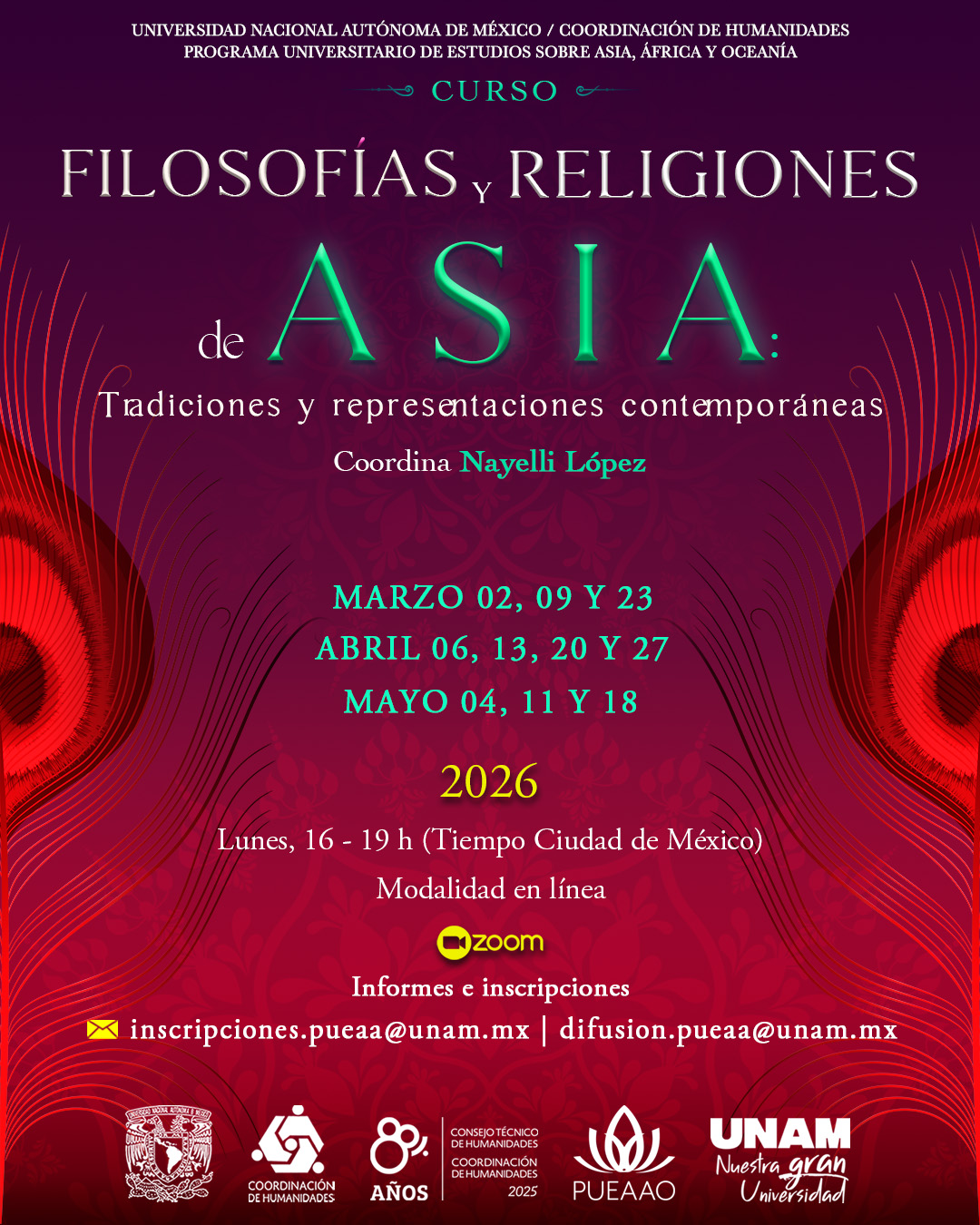 Curso Filosofías y Religiones de Asia