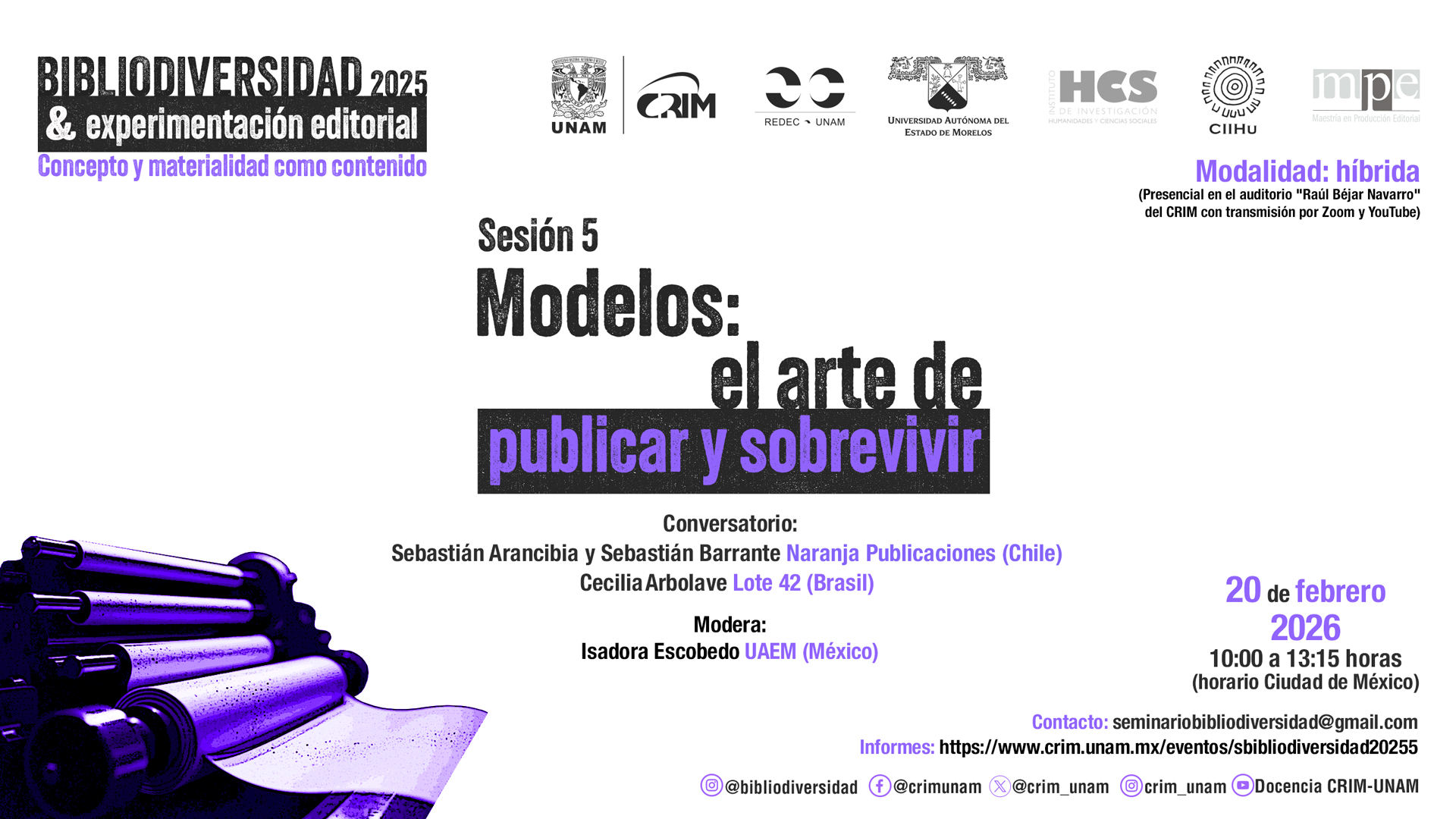 Modelos: el arte de publicar y sobrevivir