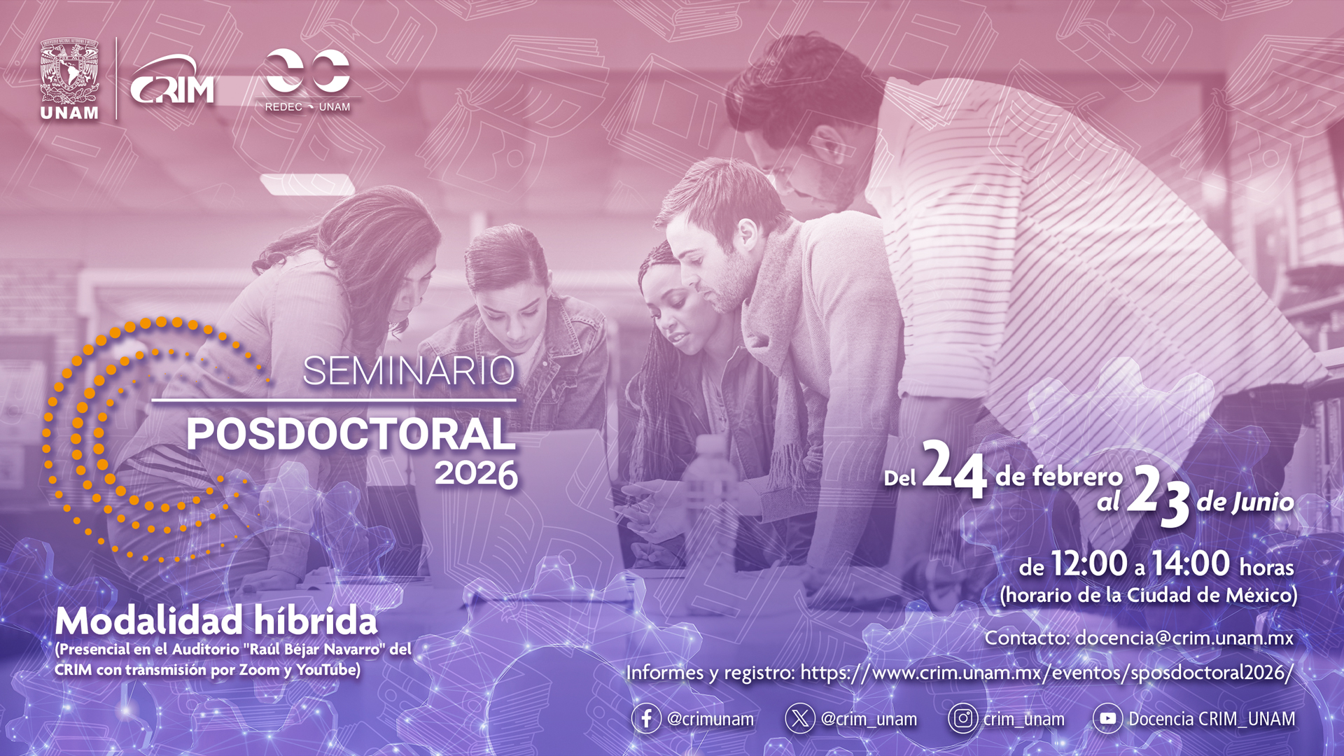 Seminario Posdoctoral 2026 – Primer semestre