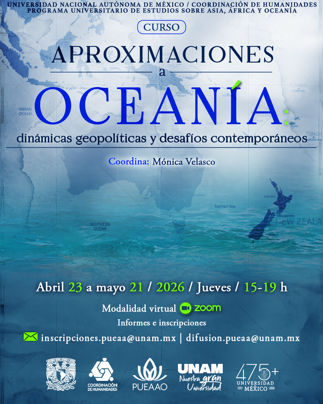 Aproximaciones a Oceanía: dinámicas geopolíticas y desafíos contemporáneos