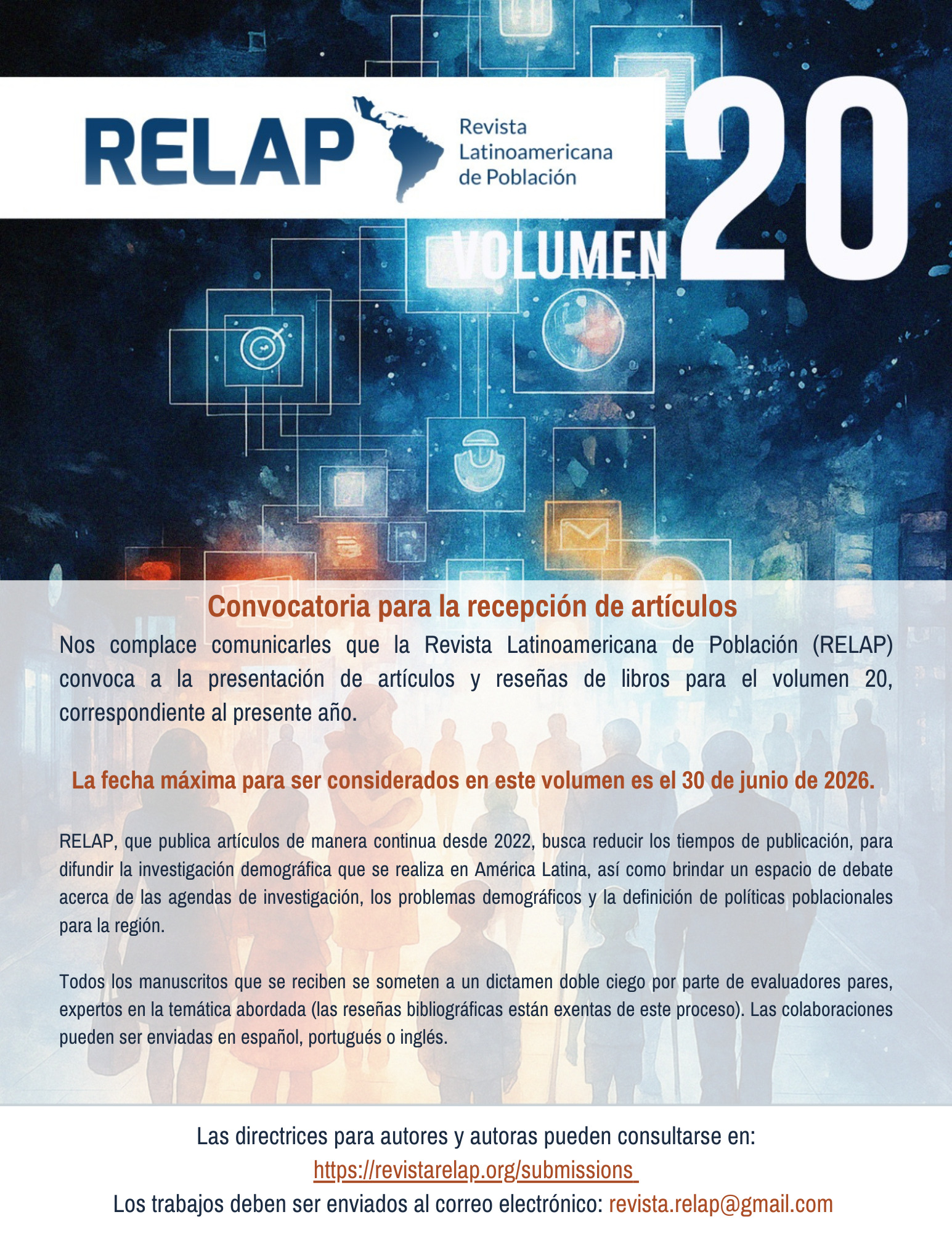 Publica en la Revista Latinoamericana de Población