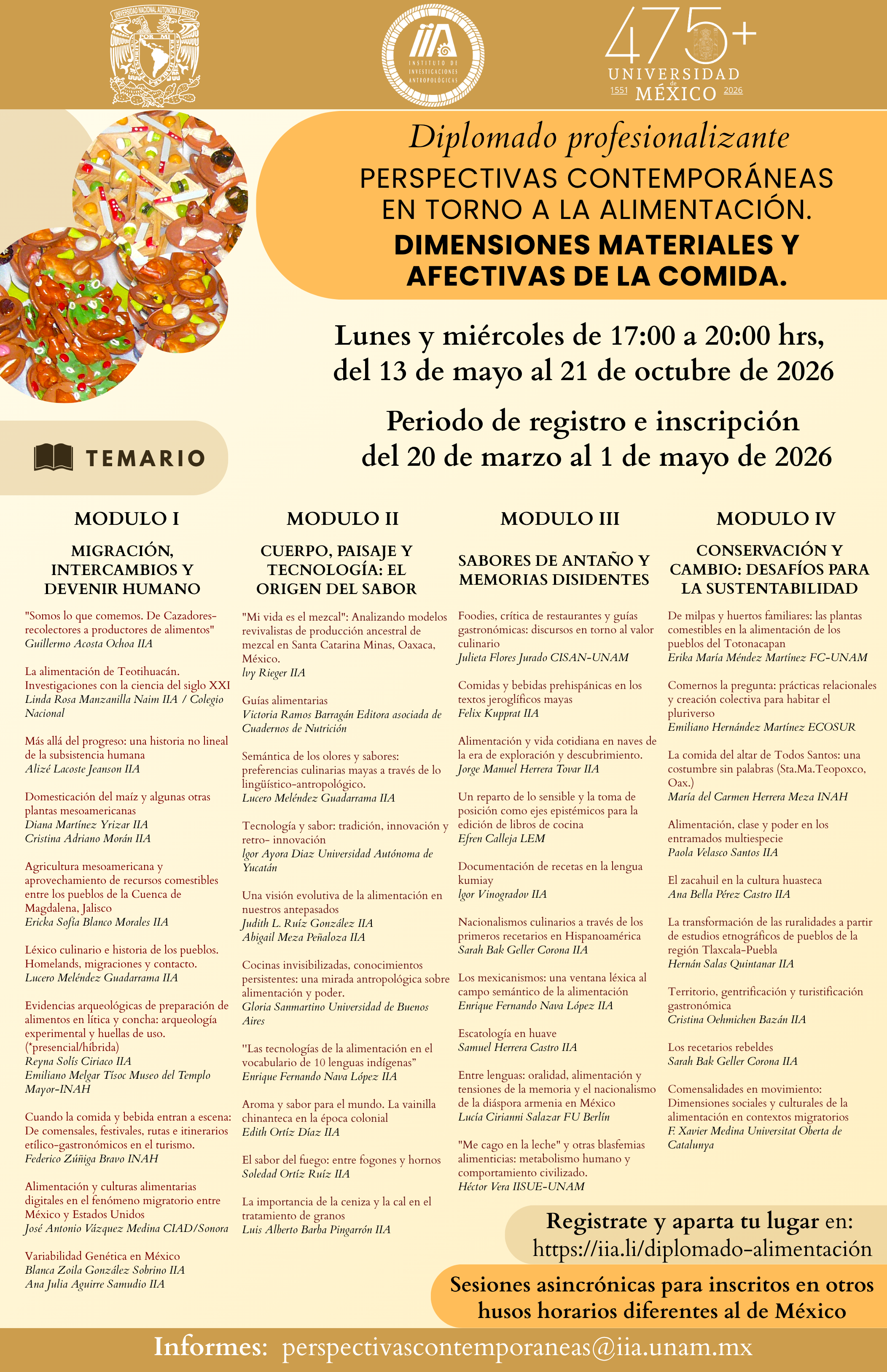 Perspectivas contemporáneas en torno a la alimentación