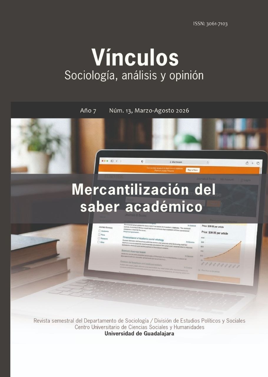 Vínculos. Sociología, análisis y opinión Año 7, Núm. 13