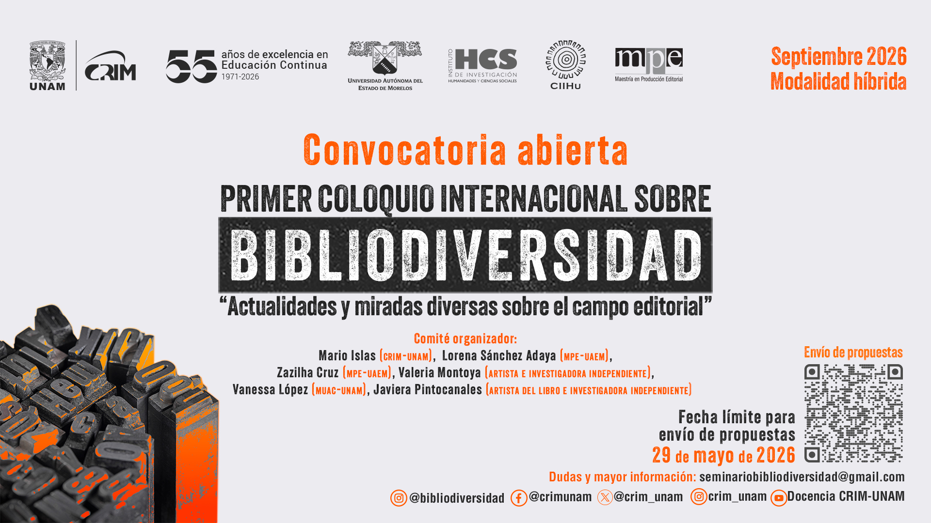 Primer Coloquio Internacional sobre Bibliodiversidad