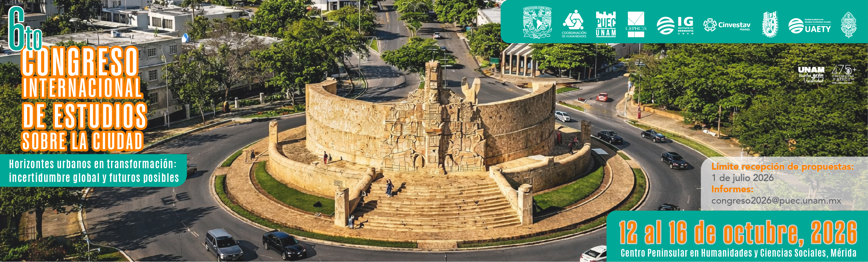 6° Congreso Internacional de Estudios sobre la Ciudad
