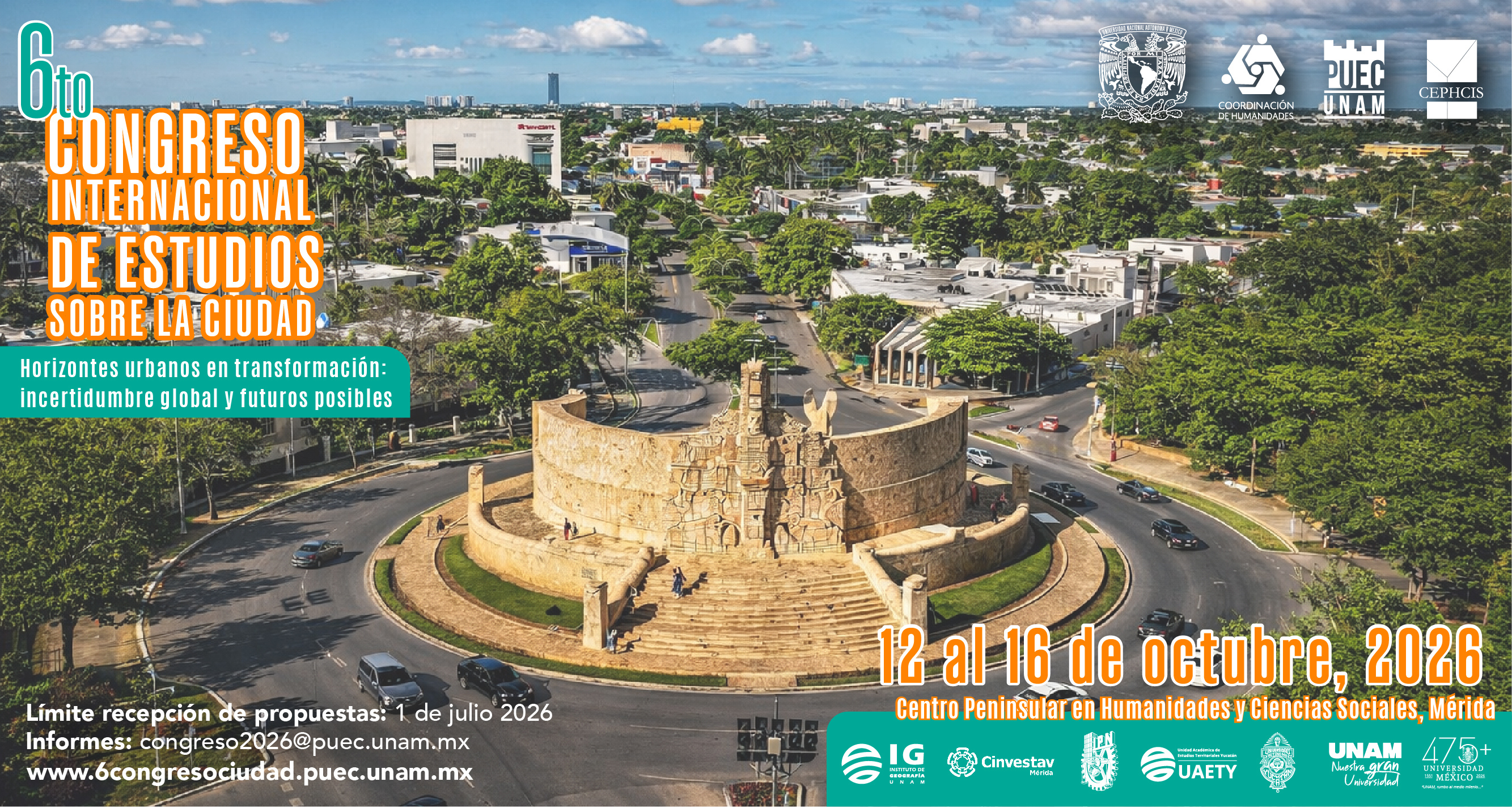 6° Congreso Internacional de Estudios sobre la Ciudad