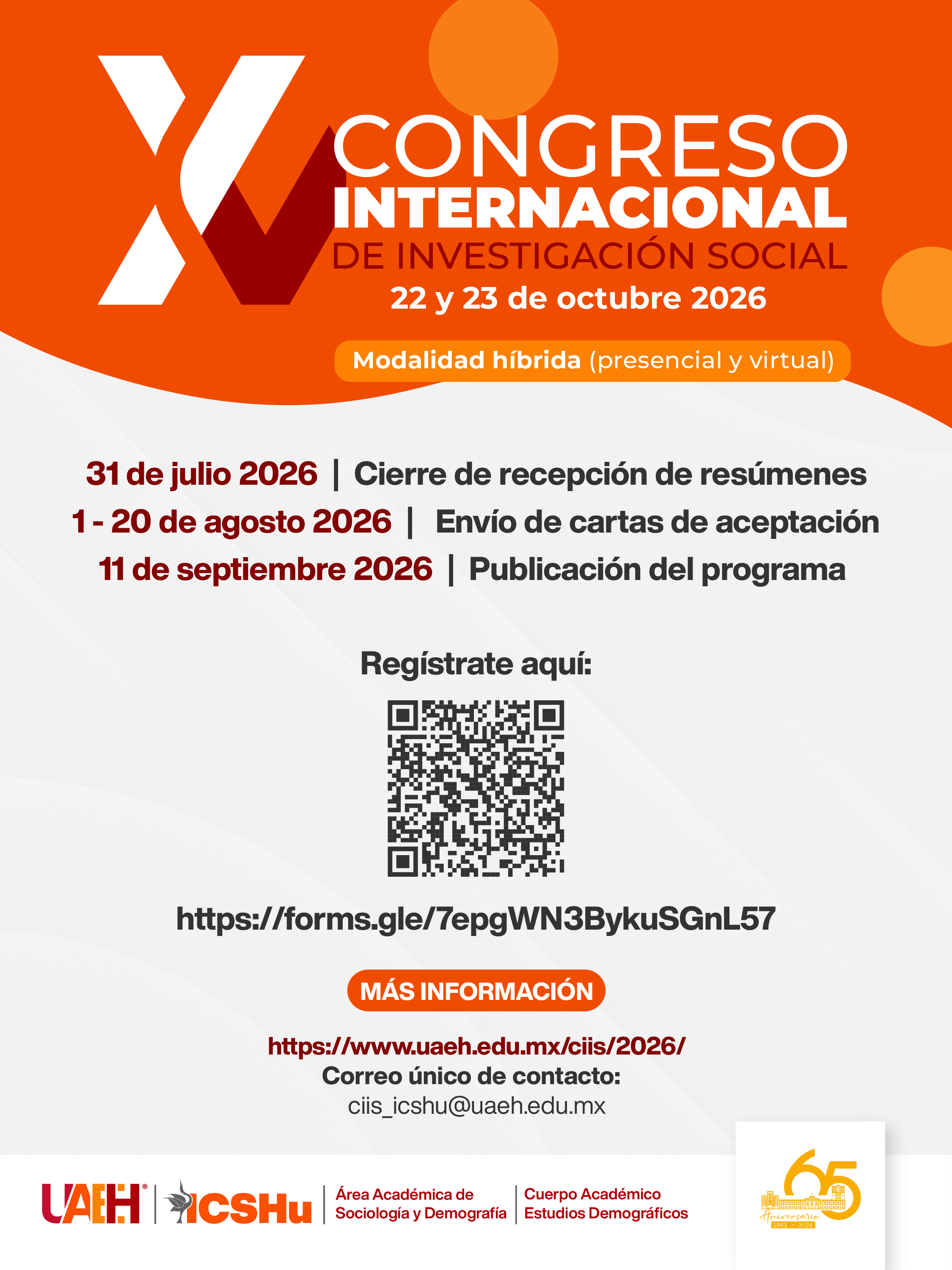 XV Congreso Internacional de Investigación Social
