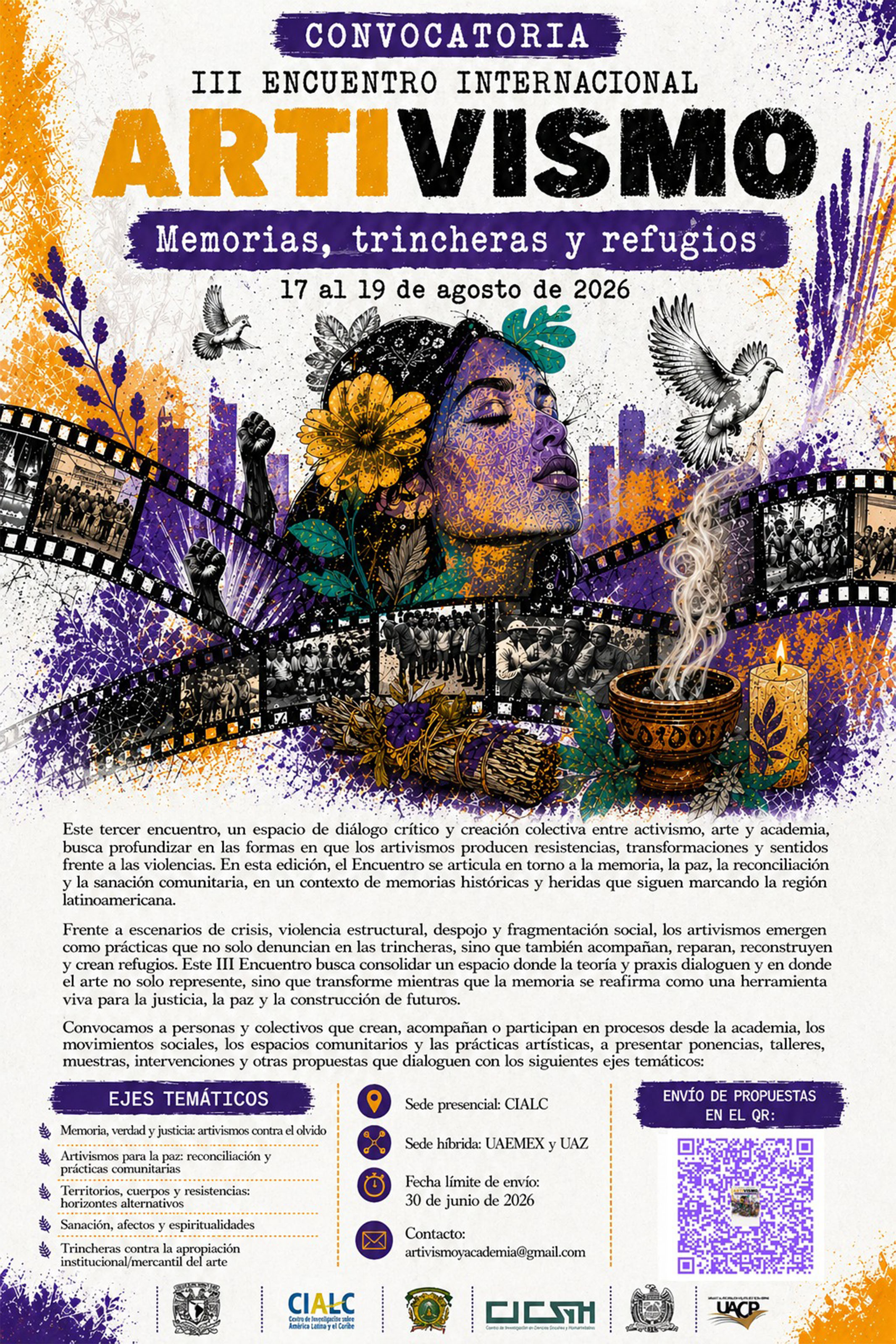 III Encuentro Internacional Artivismos: Memorias, trincheras y refugios