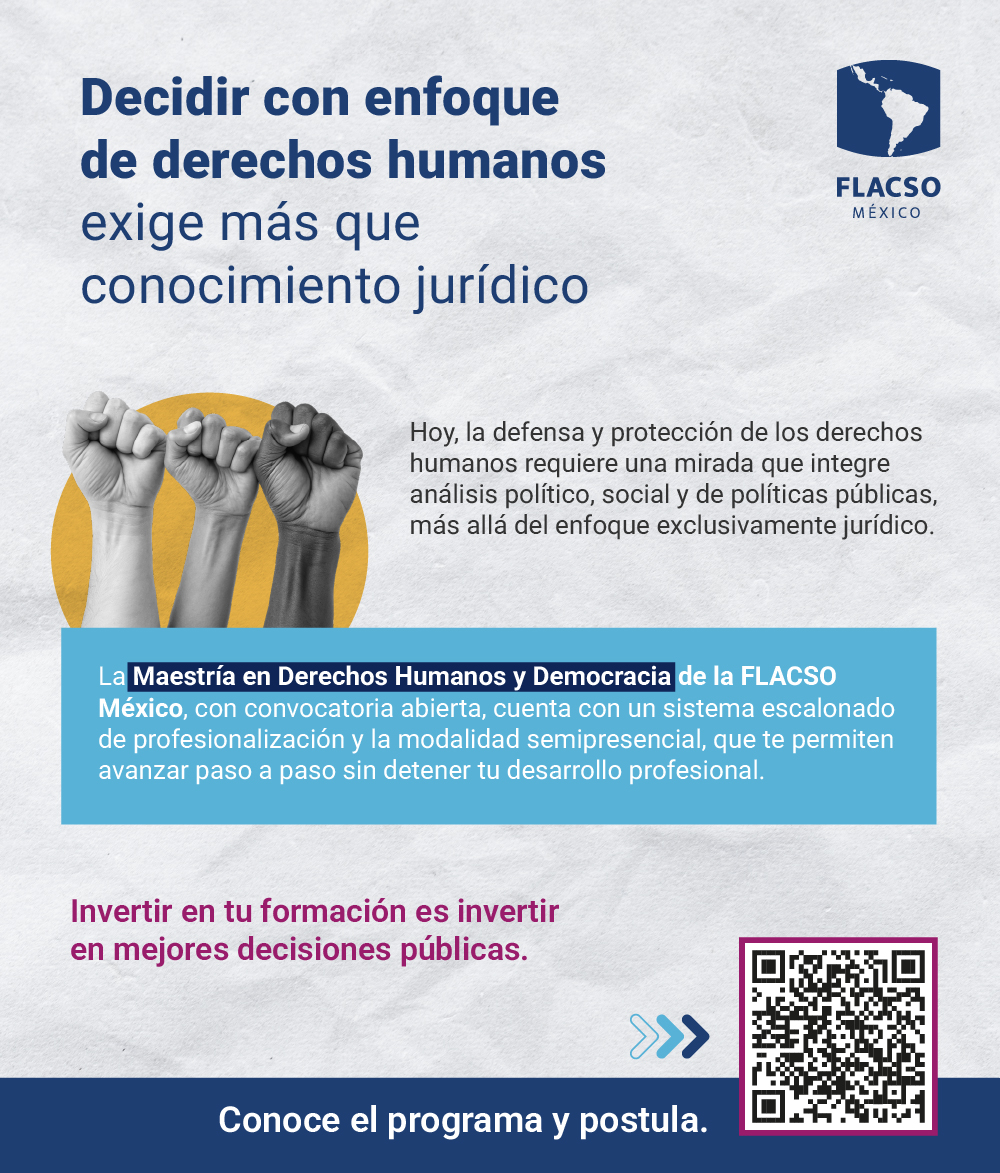 Maestría en Derechos Humanos y Democracia
