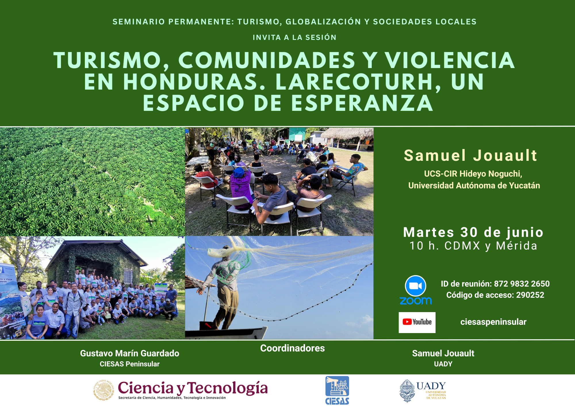 Turismo, comunidades y violencia en Honduras