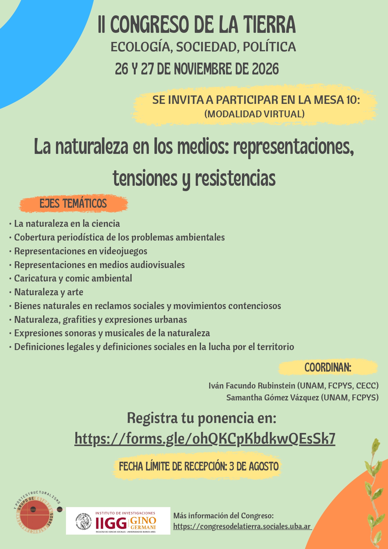 La naturaleza en los medios: representaciones, tensiones y resistencias