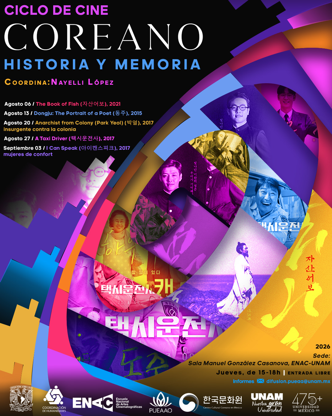 Ciclo de Cine Coreano Historia y Memoria