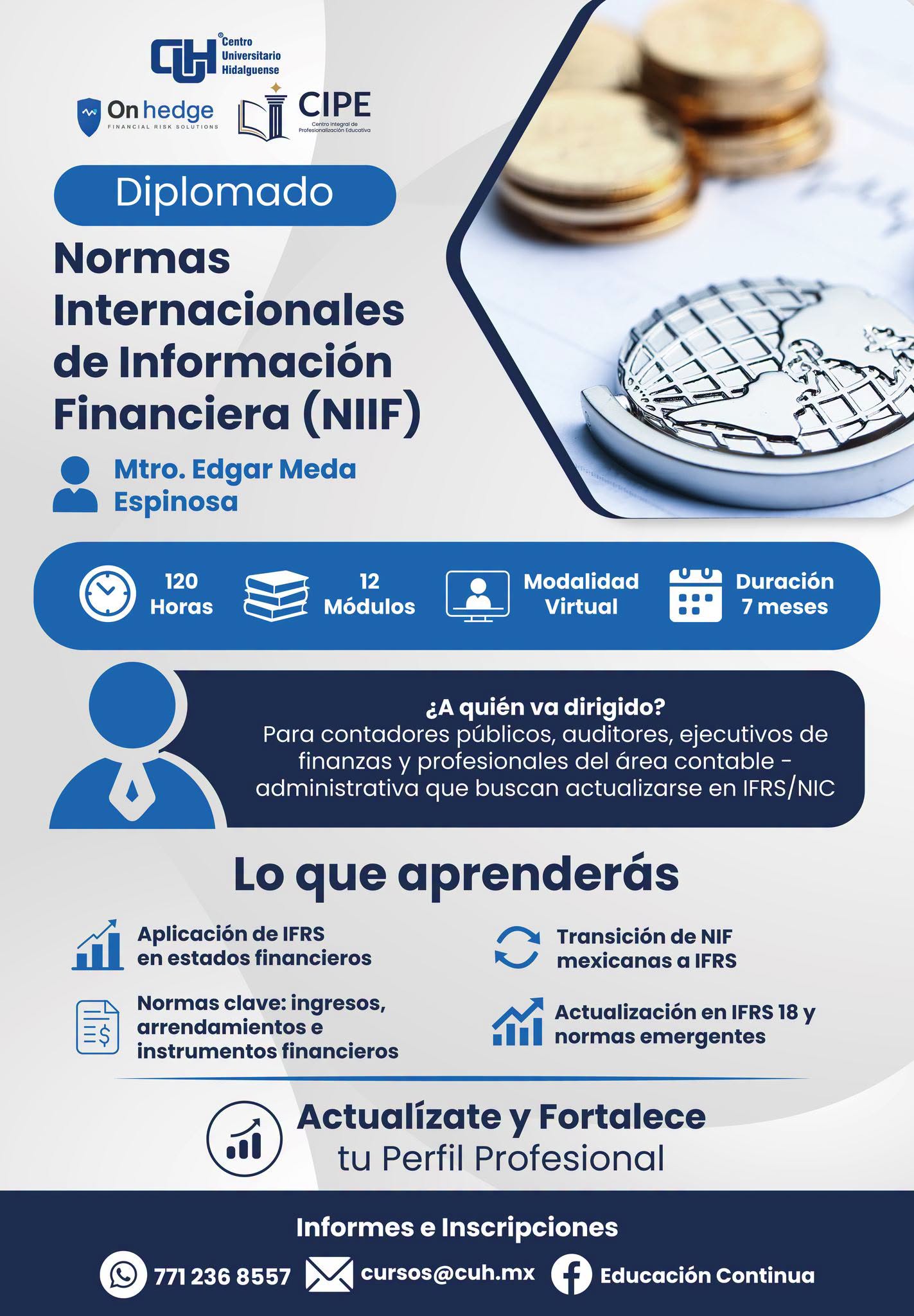 Diplomado en Normas Internacionales de Información Financiera (NIIF/IFRS)