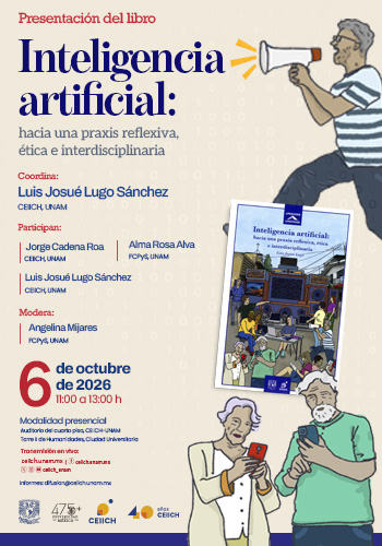 Presentación del libro Inteligencia artificial: hacia una praxis  reflexiva, ética e interdisciplinaria