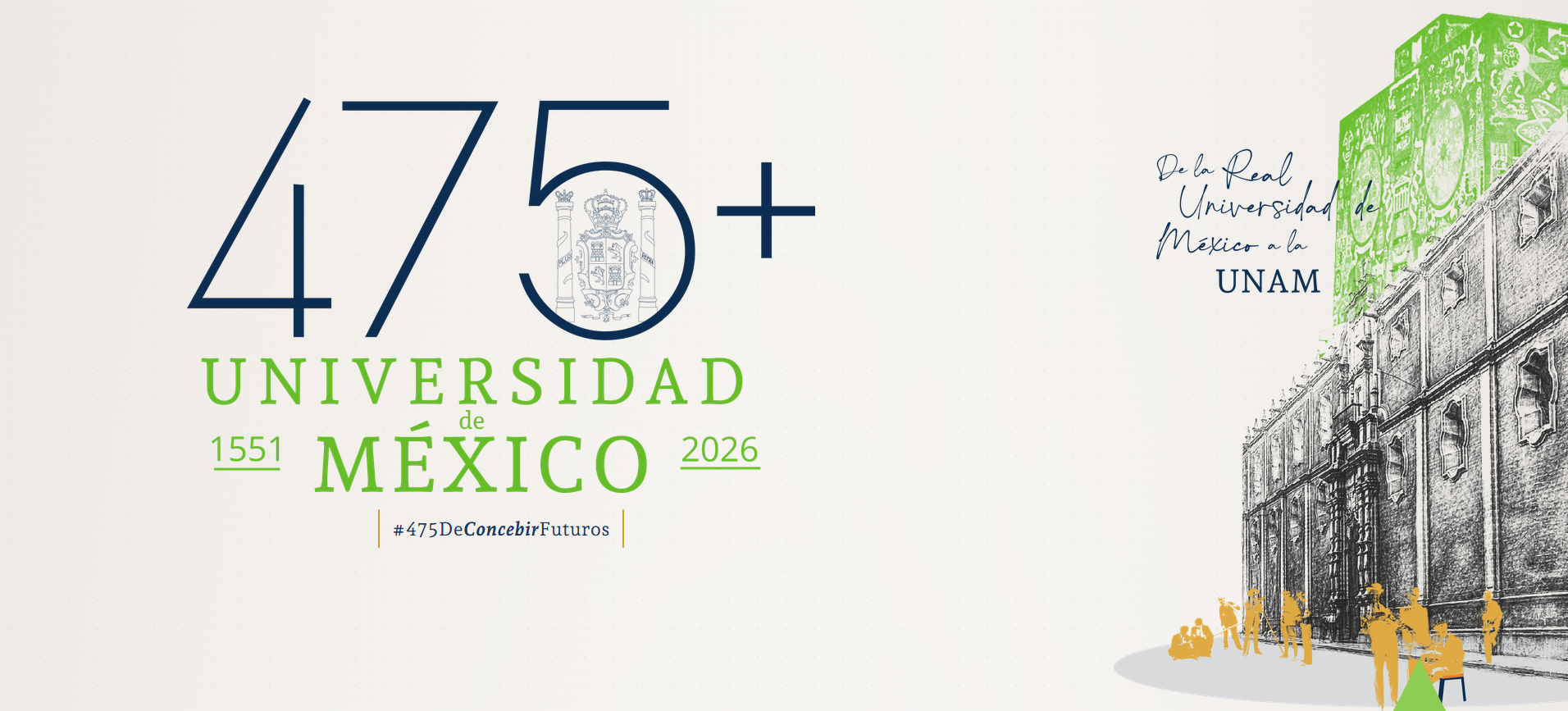 475+ años – Universidad de México – UNAM