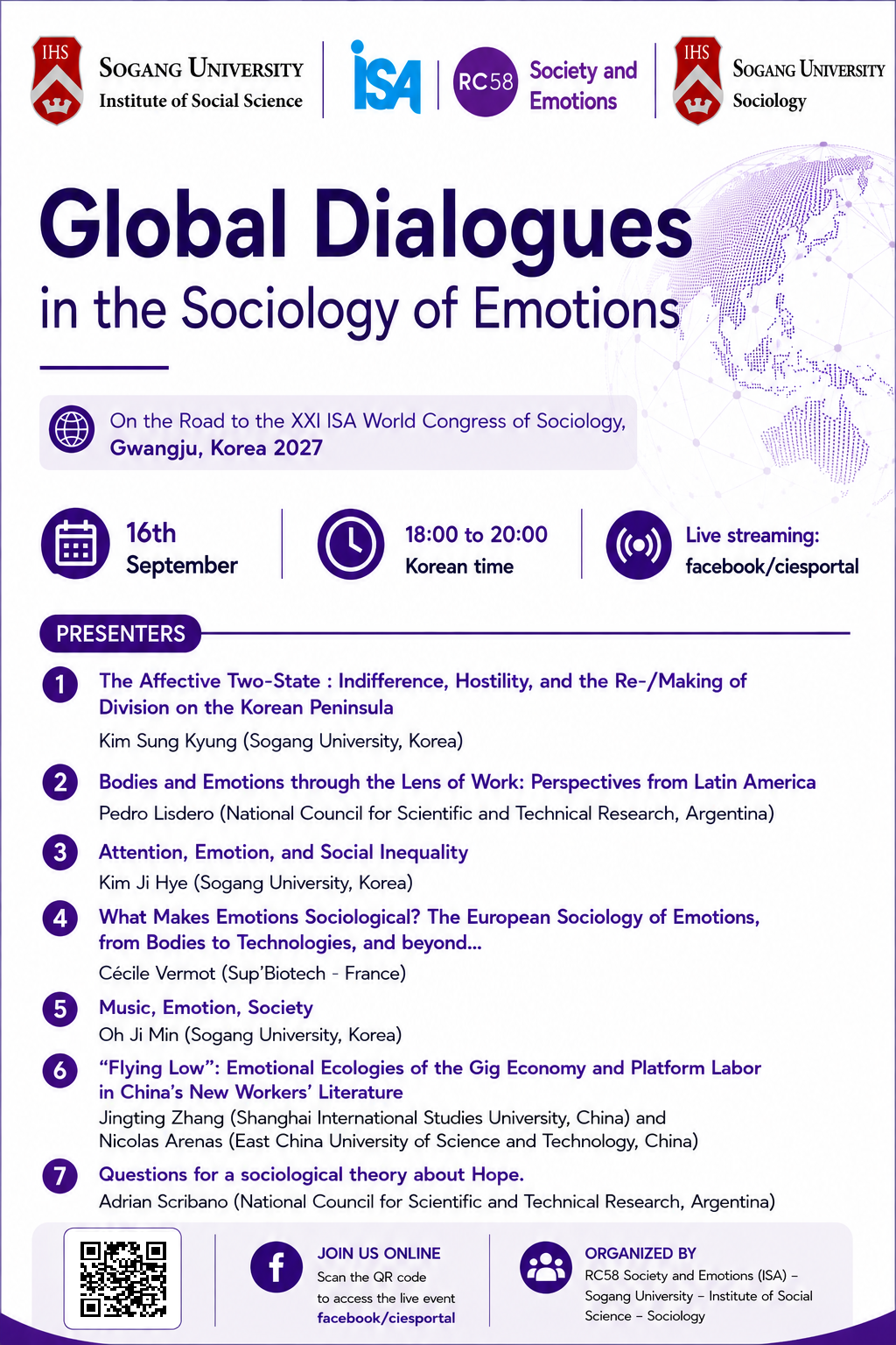 Global Dialogues in the Sociology of Emotions