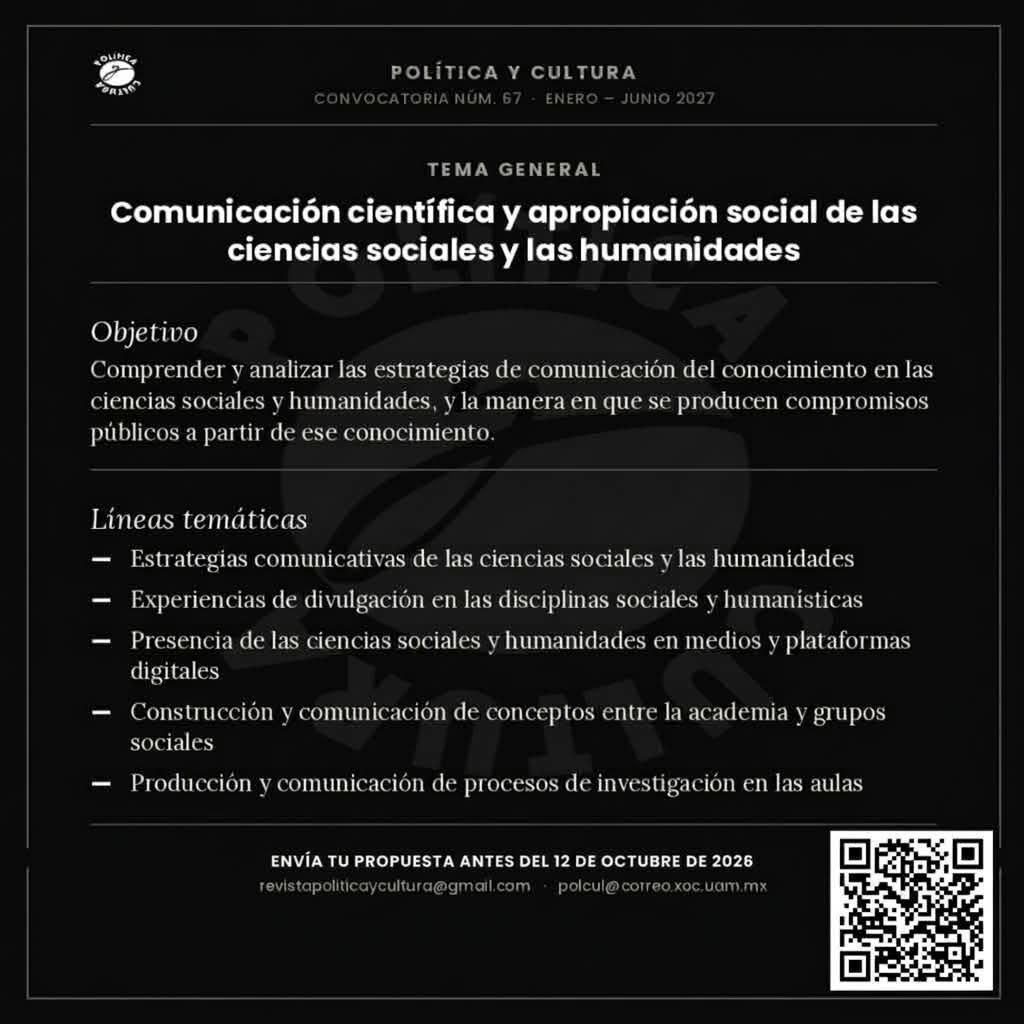 Comunicación científica y apropiación social de las ciencias sociales y las humanidades