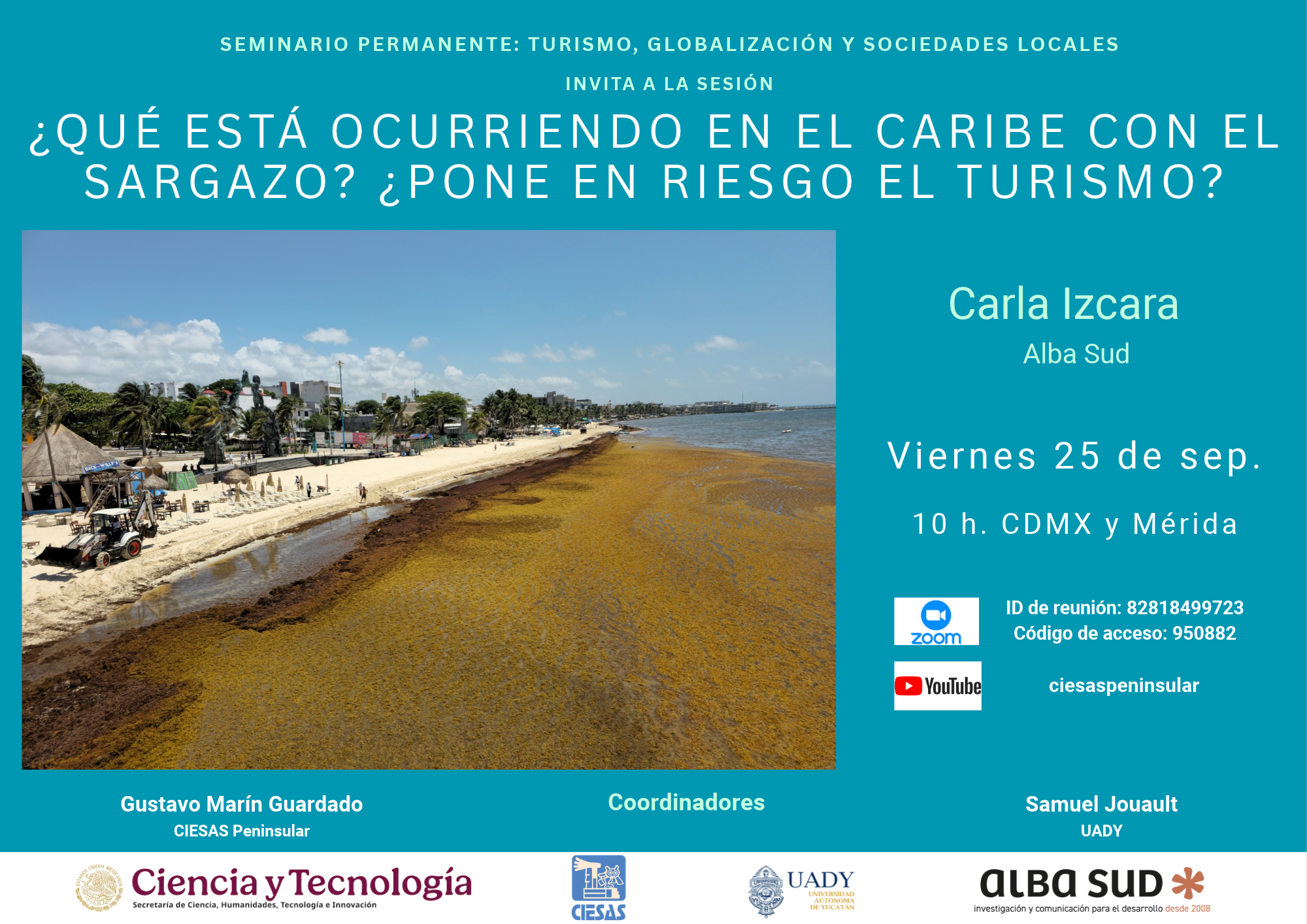 ¿Qué esta ocurriendo en el Caribe con el sargazo?