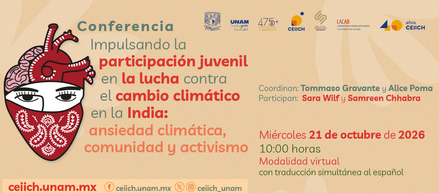 Conferencia Impulsando la participación juvenil en la lucha contra el cambio climático en la India: ansiedad climática, comunidad y activismo
