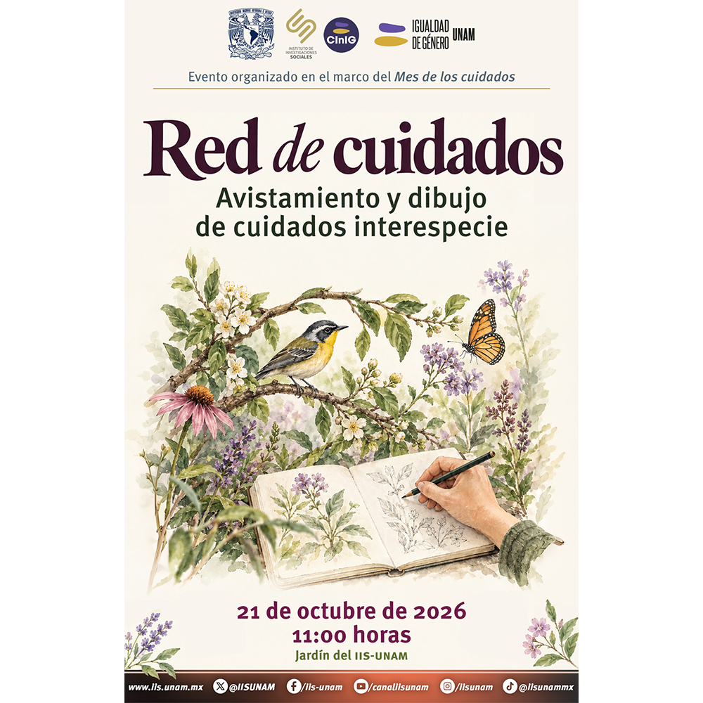 Red de cuidados. Avistamiento y dibujo de cuidados interespecie